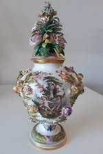 Porzellan Vase Potschappel