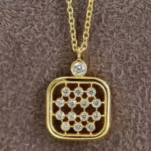 14k gelbgold plattiert 80ct - gelbgold,