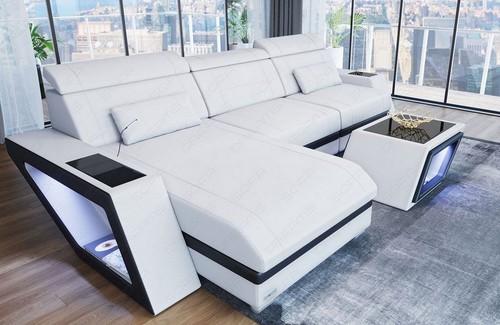 Leder sofa eckcouch - leder,