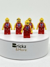 Nba Team Rot 5 Spieler Lego Figur nba046 NBA Basketballspieler 3432