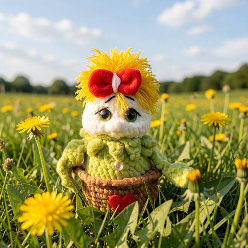 Amigurumi löwenzahn mädchen - amigurumi,