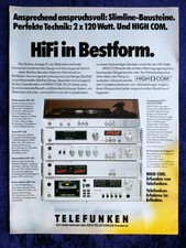 Telefunken hifi anlage - telefunken, hifi-anlage