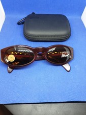 Moschino by Persol Vintage Sonnenbrille 80er Rot Ungetragen NOS Top-Zustand 