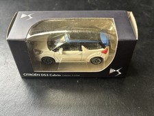Norev 1:64 3inch Citroen DS 3 Cabrio weiß blau Neu OVP Modellauto