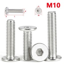 M10 Niedrig Flachkopf