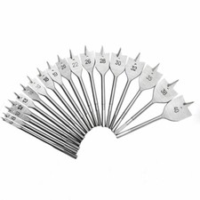 6mm-50mm Holzbohrer Flachfräsbohrer Flachfräser Flachholzbohrer Flachbohrer