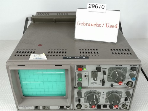 Hameg hm203 oscilloscope - hm203-5,