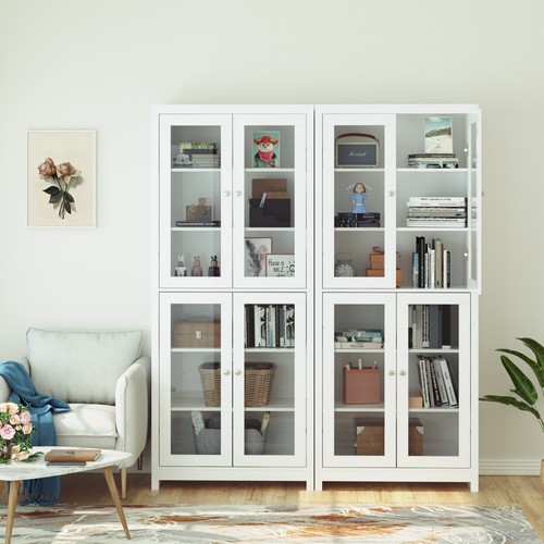 190cm vitrinenschrank - 190cm,