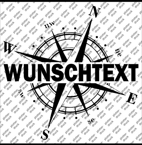Kompass aufkleber mit - kompass,