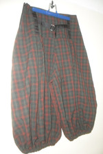 Damen Pluderhose Schottenkaro