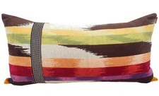 MISSONI HOME Kissenhülle Ökologische VELOUR INDOOR OUTDOOR   30x60cm HOMER T59