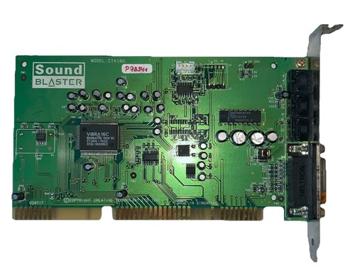Isa bit soundkarte - 16-bit, creative