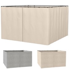 4 Seitenteile mit Haken