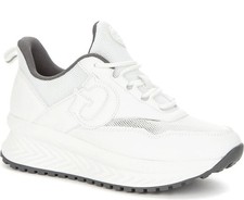 White Casual Closed Sneakers