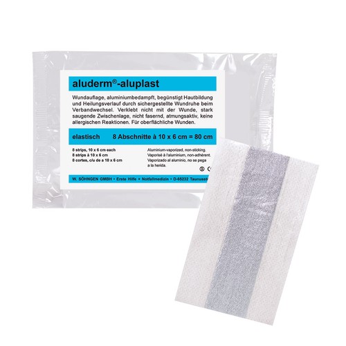 Aluderm aluplast pflaster - pflaster, 8x