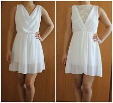 Abiballkleid weiß Ball Cocktail Kleid Marilyn Monroe Damen