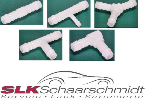 Schlauchverbinder pom bis - 3, mm