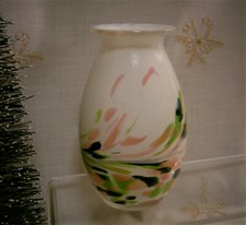 Rosenvase Lauscha Glas