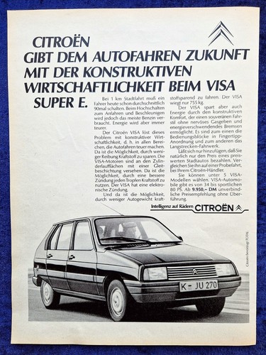 Citroen visa super e - visa,