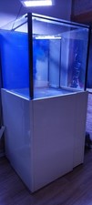 Aquarium Cube 80x80x80  inkl. Filterbecken Und Unterschrank