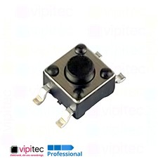 SMD Mikrotaster 4,5x4,5x3,8mm SPST-NO 12V 50 mA Mini Micro Schalter Druck Knopf