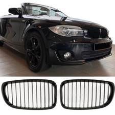 Sport Kühlergrill Glanz Schwarz 2007-2011 Passt Für Bmw 1er E87 Lci E81 E82 E88