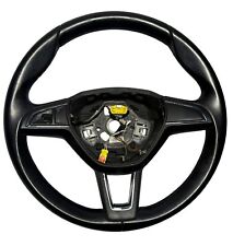 Lederlenkrad für Airbag 5J0419091AE Skoda Fabia 1.2 TSI Bj 2014