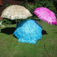 Hawaii Strandschirm Ø150 cm Sonnenschirm Gartenschirm Balkonschirm Sonnenschutz