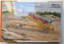Bausatz Rheinbote auf A4 Lafette von Spezial Armour 72028 im Maßstab 1/72