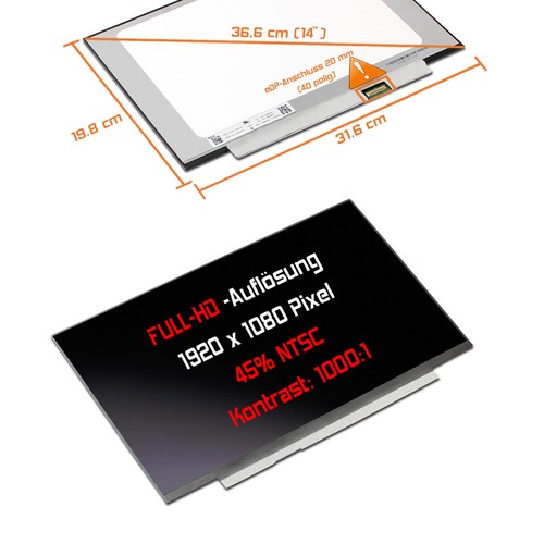 Full led ersatz display - hd,