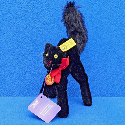 Steiff schwarzer kater - kater, black
