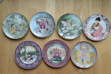 Sieben Zierteller von HEINRICH Villeroy & Boch Porzellan