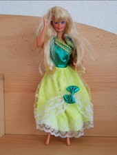 90er Jahre Barbie Puppe orig. Kleidung Spielzeug elegant Blonde Haare Vintage