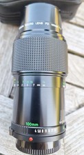 Canon lens fd 100mm 1-4 s.s.c.  Makro - Objektiv