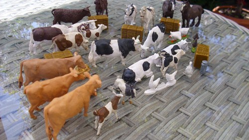 Vintage britains farm - farm, animals
