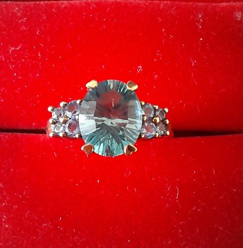 375 gelbgold gold ring - 9k,