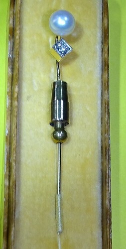Art deco anstecknadel 585 - ,