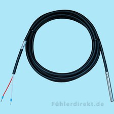 PT1000 Temperaturfühler, Speicherfühler,Temperatursensor 3m PVC PT 1000 Fühler