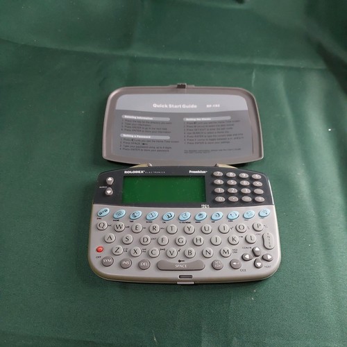 Franklin rolodex electronics - franklin,