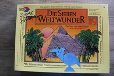 NORIS Spiel *die sieben Weltwunder* top Zustand - handsigniert