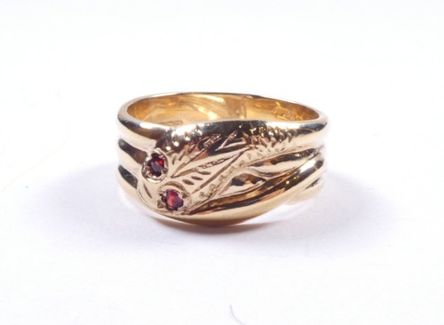Ring karat gelbgold s - ring,