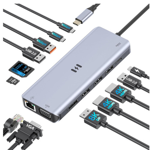 Usb docking station in - station,