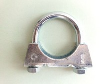 3 Stück Auspuffschelle Bügelschelle Rohrschelle Auspuff Rohr M10 x 50 mm  25050w