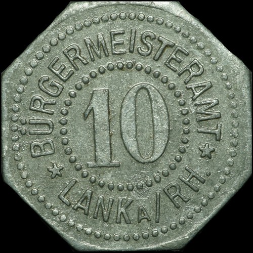 Notgeld pfennig funck - 10, pfennig.