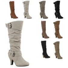 Elegante Damen Stiefel Warm