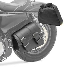 Motorrad Satteltasche für Custom Retro Vintage Bikes Montana 8l schwarz links