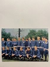 Team England WM Shell Mannschaftskarte 1970