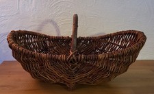 Obstkorb Erntekorb Pilzkorb Weide Flechtkorb Aufbewahrung Korb geflecht