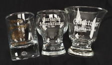 3x Schnapsglas : Gurktaler Alpenkräuter und Stettner Wald-Himbeergeist