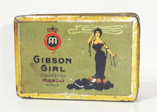 Manoli Zigaretten Berlin Gibson Girl Blechdose Zigarettendose Box